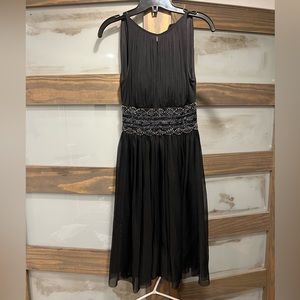 Le château Black Mesh Dress
